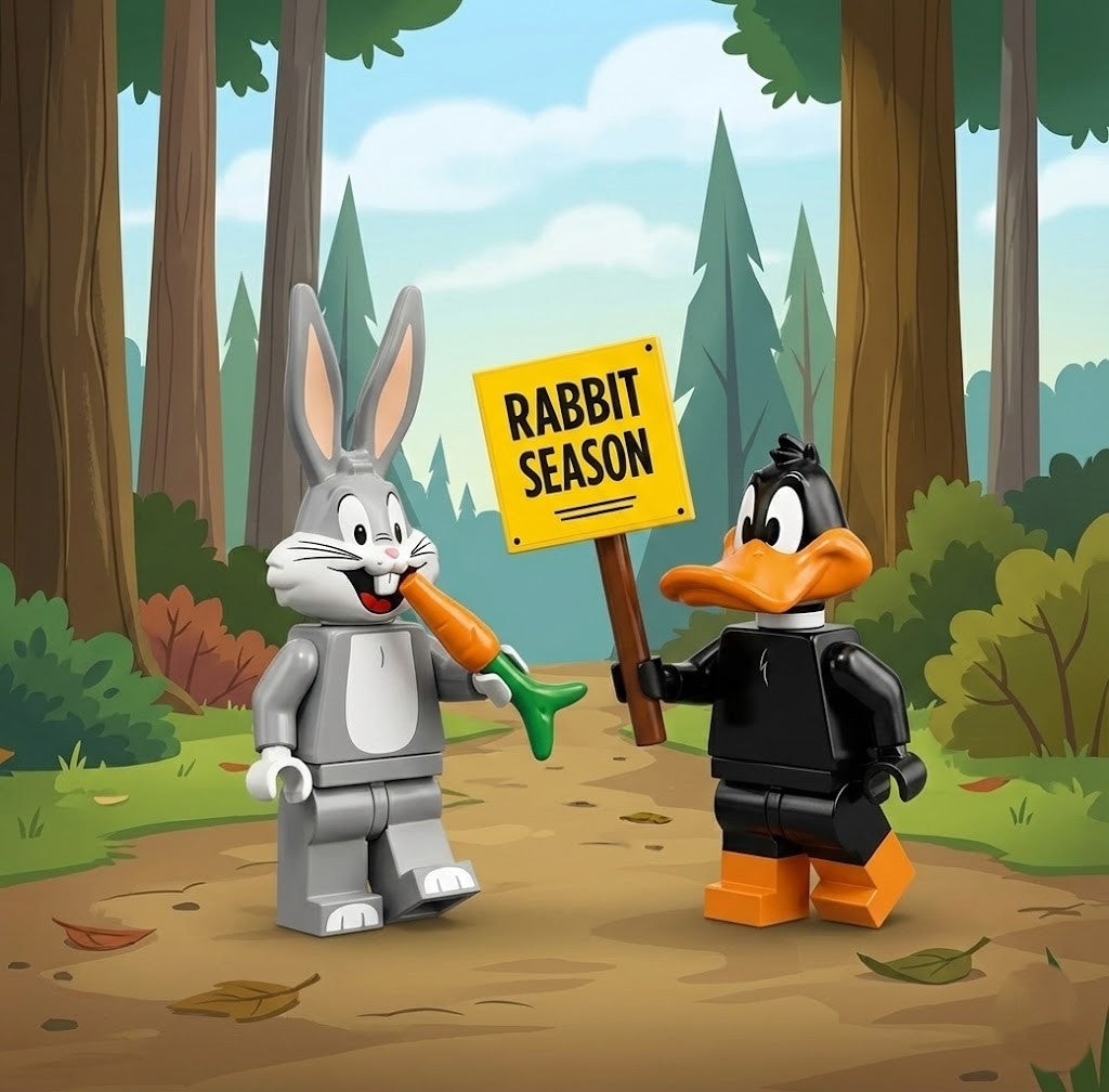 Complete Set of 12 Classic Cartoon Minifigures - Retro Animation Series Collectible Building Brick Toys - Nostalgic Gift