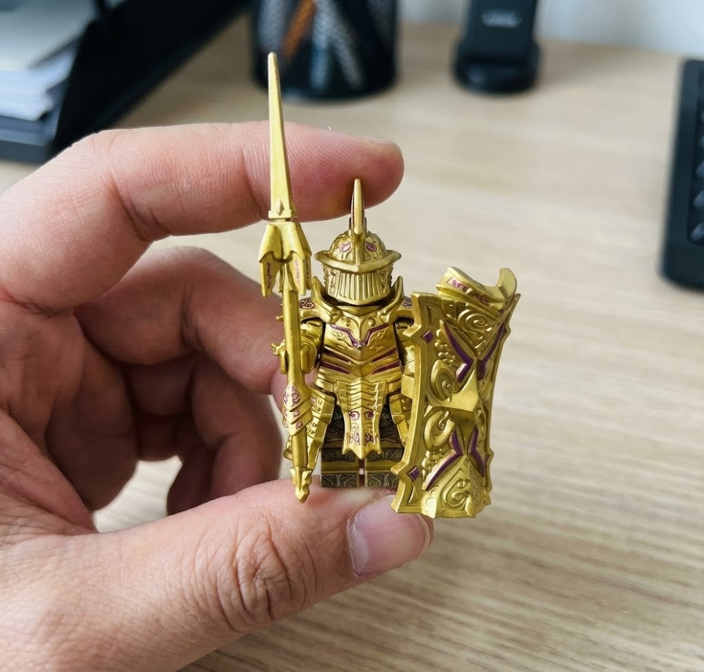 LEGO Dark Knight Minifigure Review | Medieval Fantasy Building Block Figure