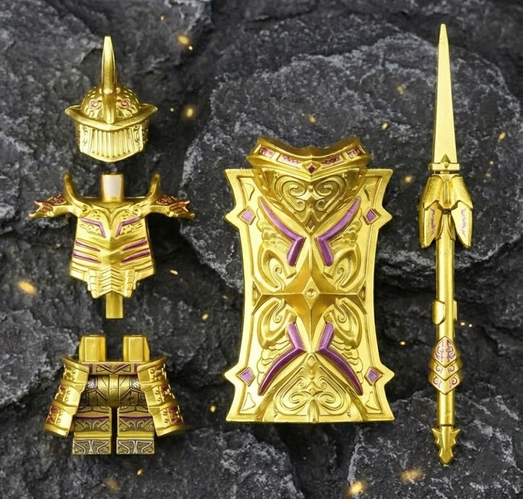 LEGO Dark Knight Minifigure Review | Medieval Fantasy Building Block Figure