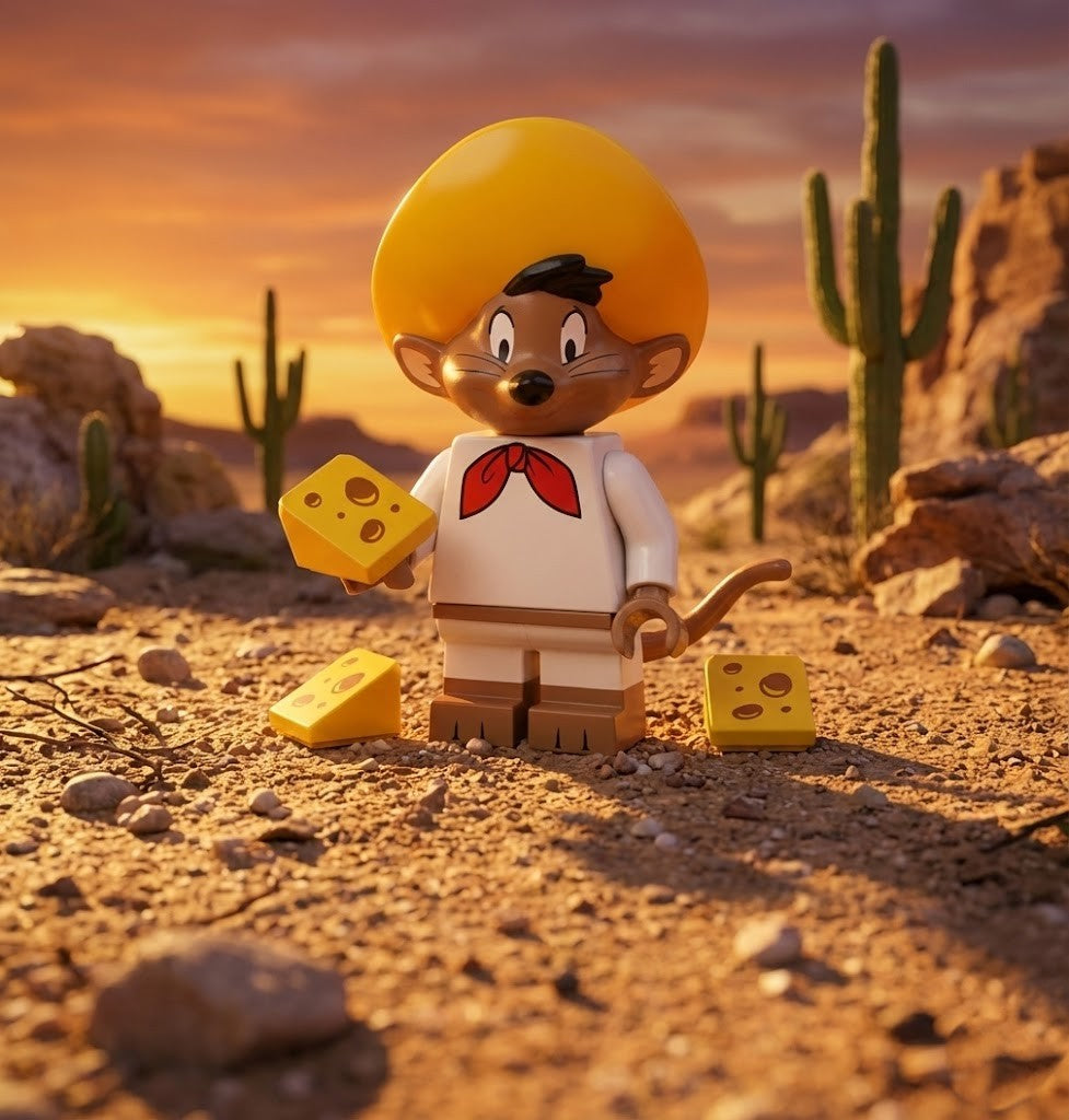 Complete Set of 12 Classic Cartoon Minifigures - Retro Animation Series Collectible Building Brick Toys - Nostalgic Gift