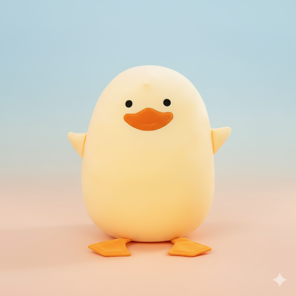 Therapeutic Egg Duck Plushie (40CM) | Premium Skin-Friendly Comfort Toy