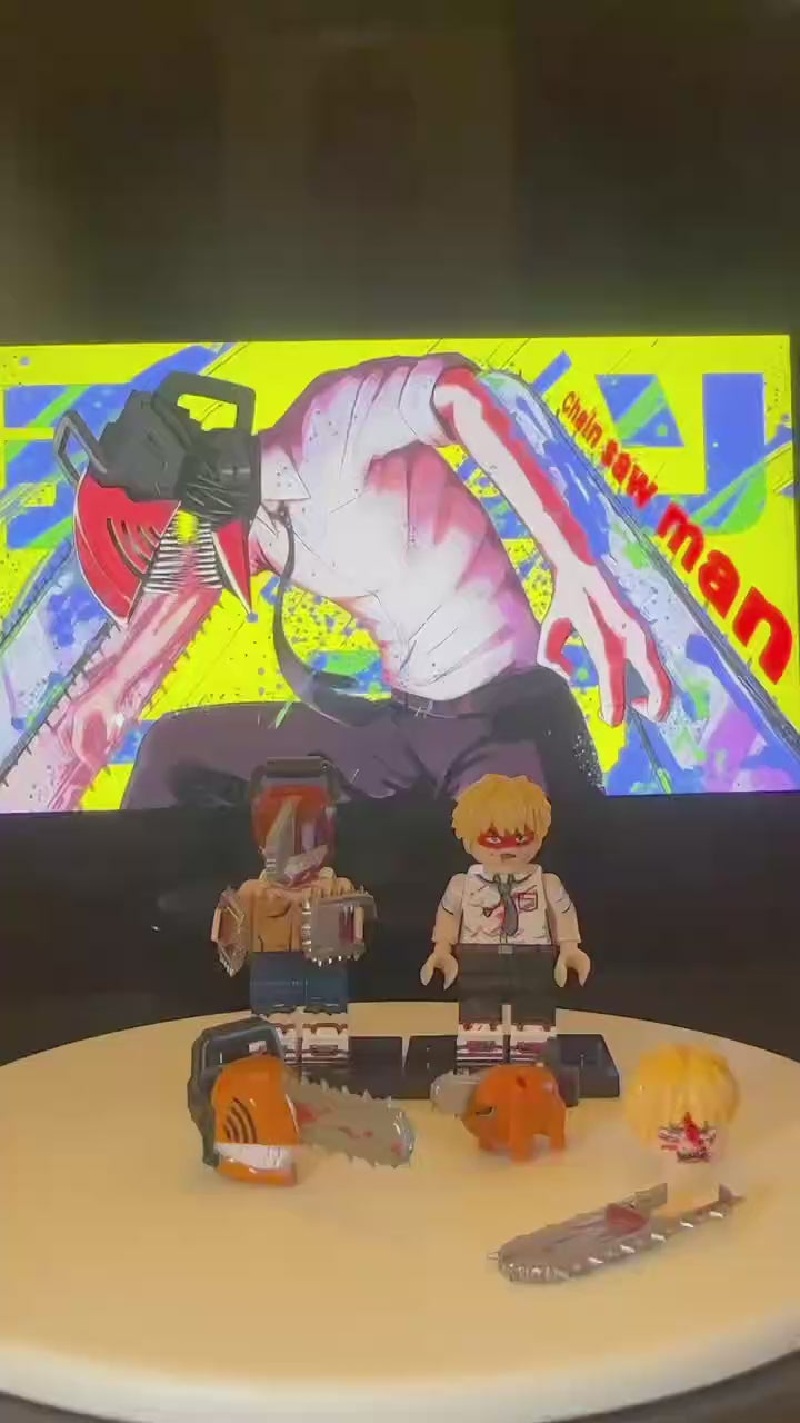 Demon Slayer Anime Figures 10 Pack Set - Building Block Minifigures Action Toys for Kids Boys Girls - Collectible Birthday Gift