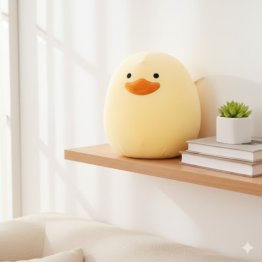 Therapeutic Egg Duck Plushie (40CM) | Premium Skin-Friendly Comfort Toy